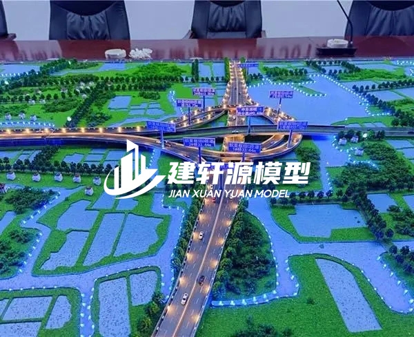 翁源高速公路沙盘定制